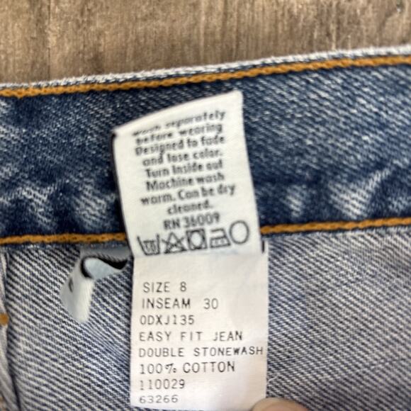 Calvin Klein 12" High Rise Double Stone Wash Jeans 8 - Picture 5 of 14